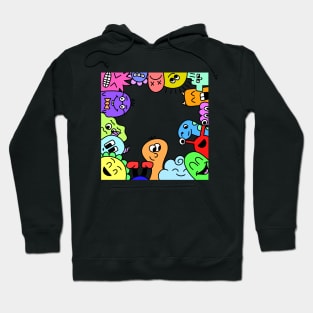 Peeking Monsters Hoodie